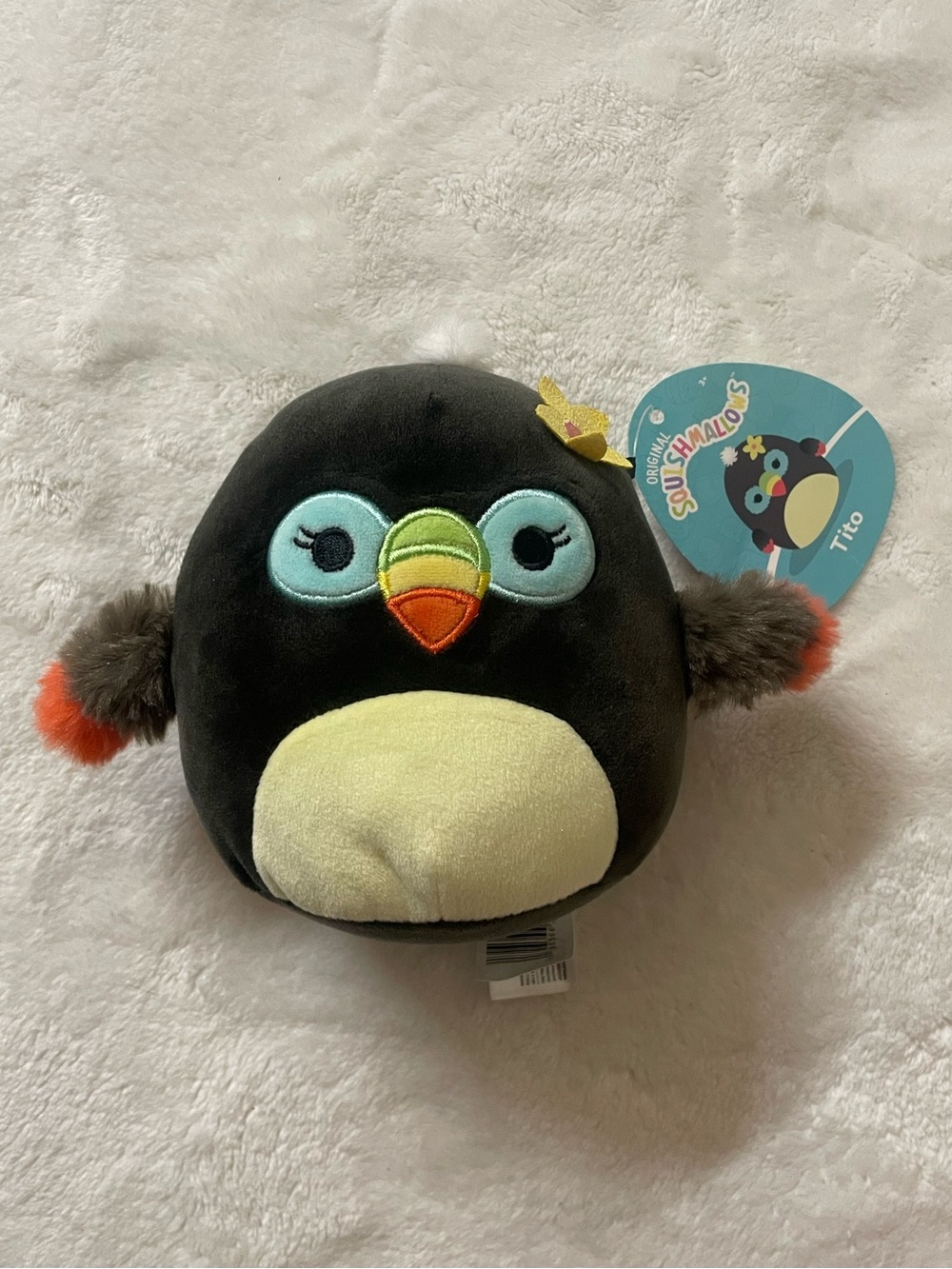 NWT - Squishmallows - Tito the Toucan